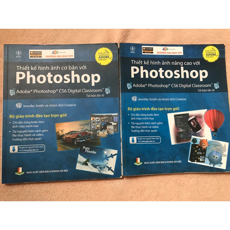 Combo sách thiết kế hình ảnh cơ bản với Photoshop cs6 330081