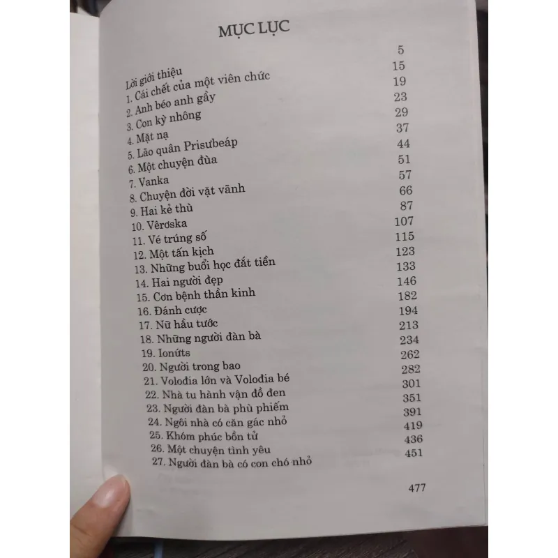 Sách: Truyện ngắn Chekhov - Tác giả: Chekhov (A3) 597622