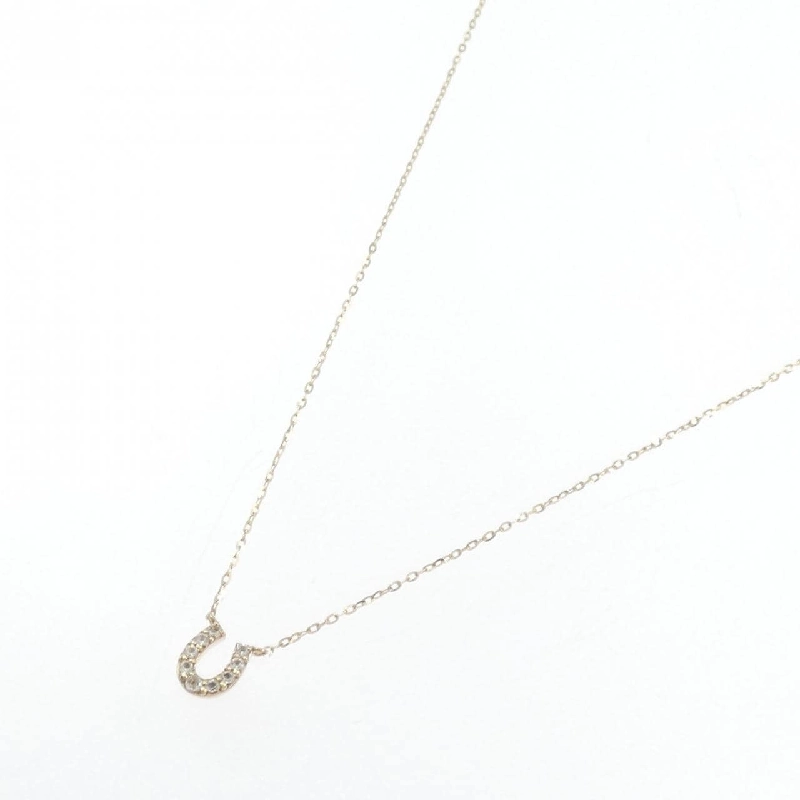 K10YG Nhẫn móng ngựa Đá Topaz Trắng - Hàng hiệu Chính hãng 855662