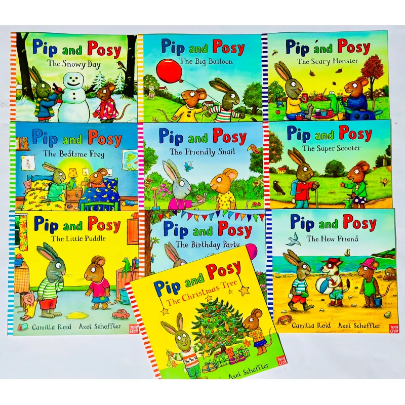 Pip and Posy (Sách nhập) - 10 quyển kèm file nghe 799769