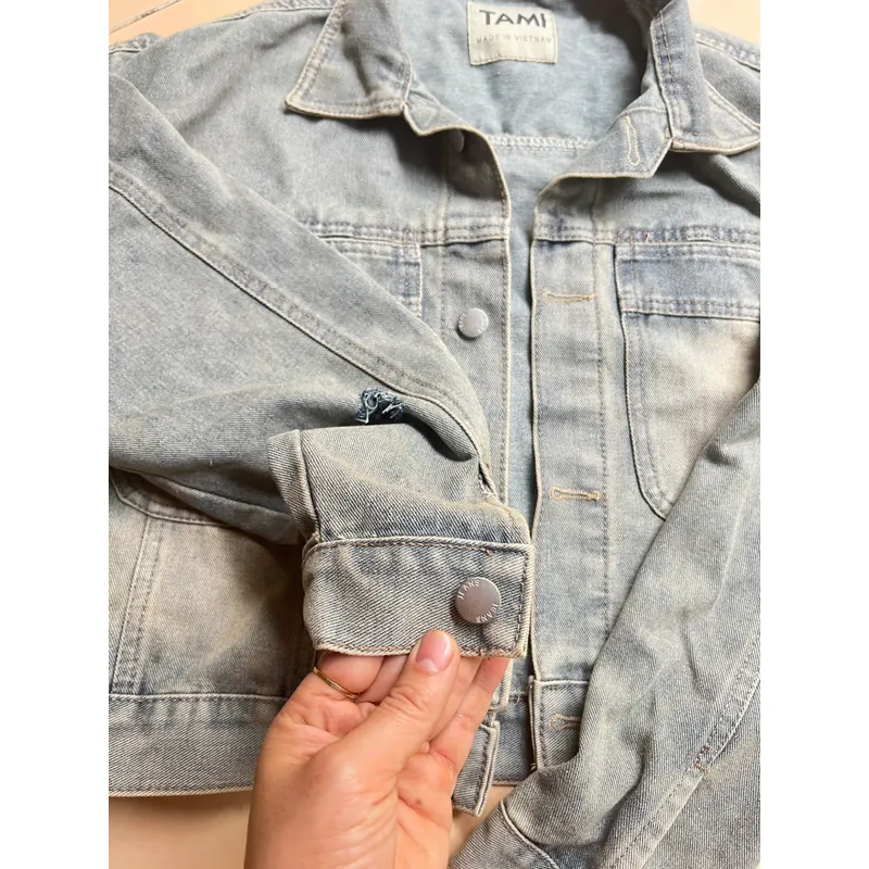 Áo Khoác Jean VNXK 689374