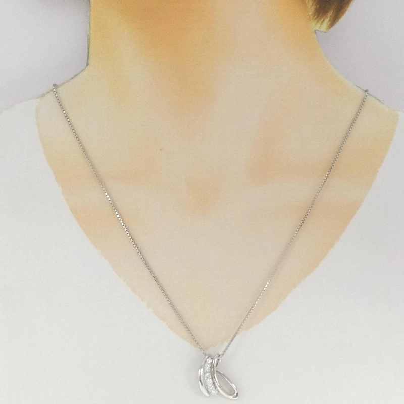 Dây chuyền kim cương PT900/PT850 0.43CT - Hàng hiệu Chính hãng 848546