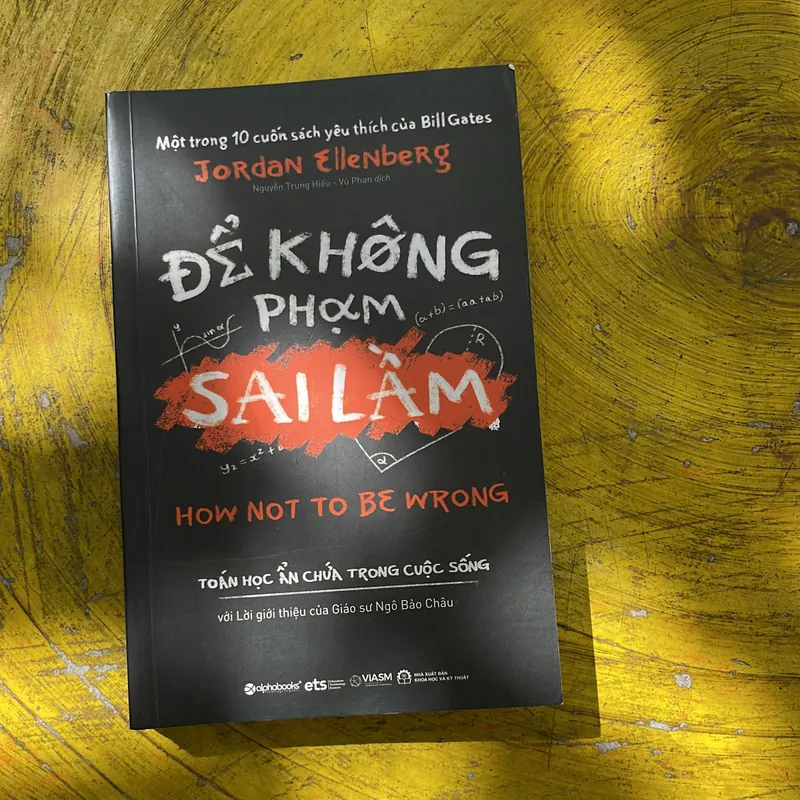 ĐỂ KHÔNG PHẠM SAI LẦM - JORDAN ELLENBERG 734246