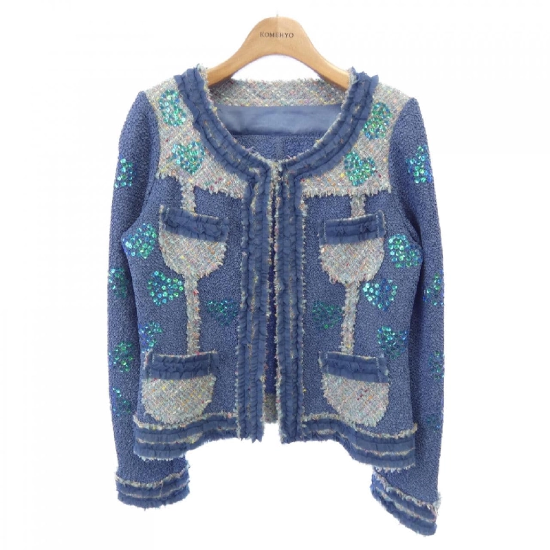 【Mã giảm giá】Áo khoác không cổ NOKO OHNO 635279