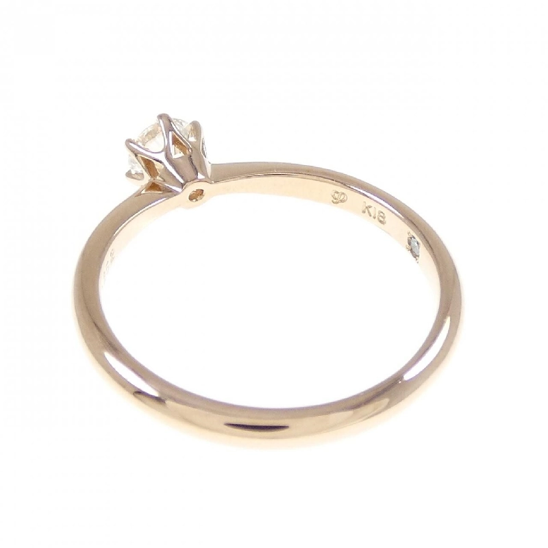 Nhẫn kim cương K18PG 0.252CT D SI1 EXT - Hàng hiệu Authentic 879424