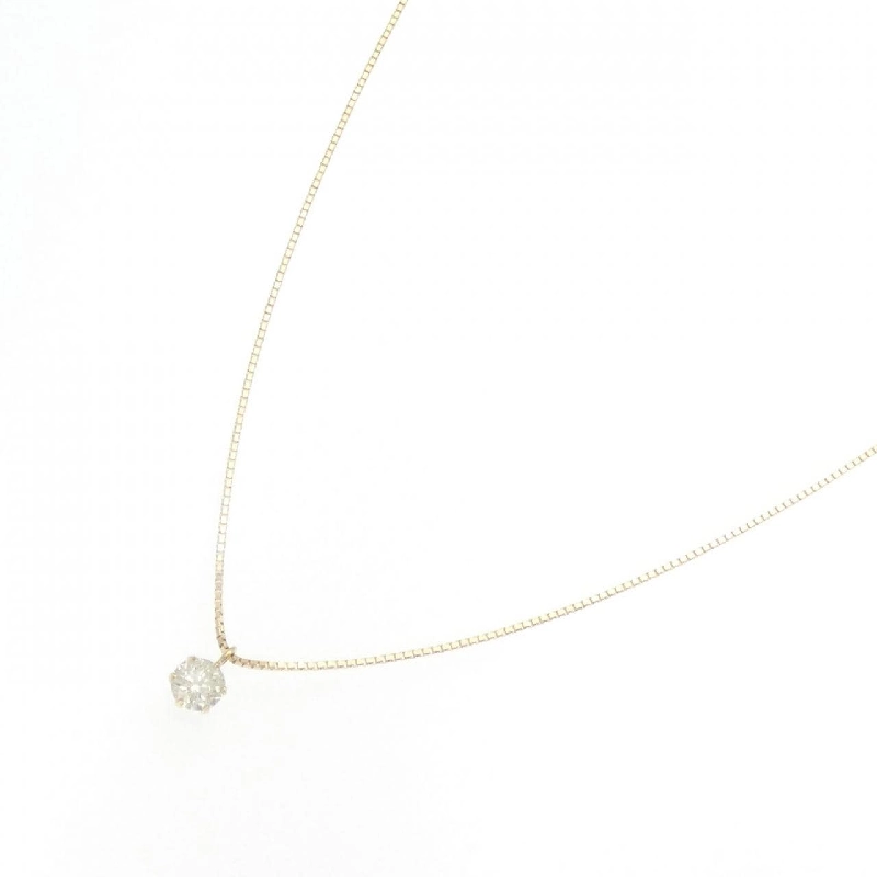 K18YG Solitaire Dây chuyền kim cương 0.30CT - Hàng hiệu Chính hãng 863146