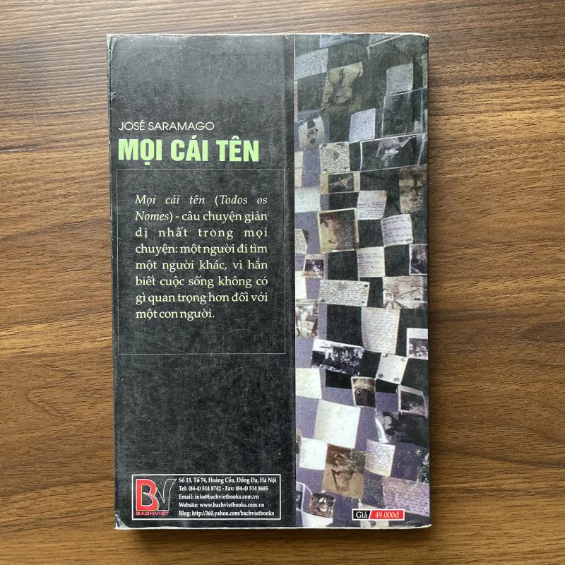 Mọi cái tên - José Saramago 974946