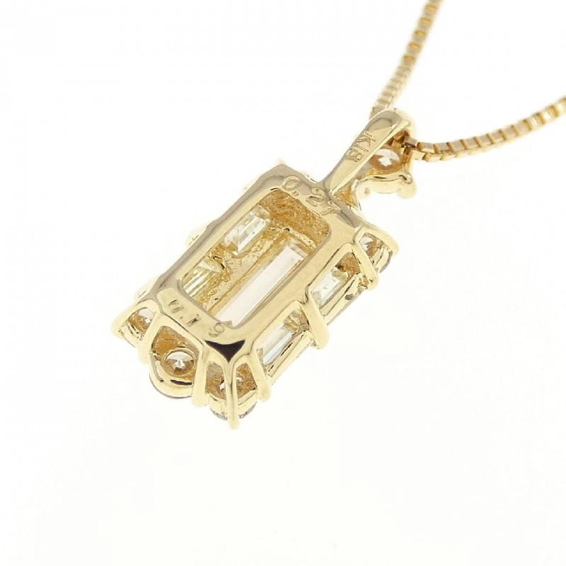 K18YG Dây chuyền kim cương 0.19CT - Hàng hiệu Chính hãng 863658