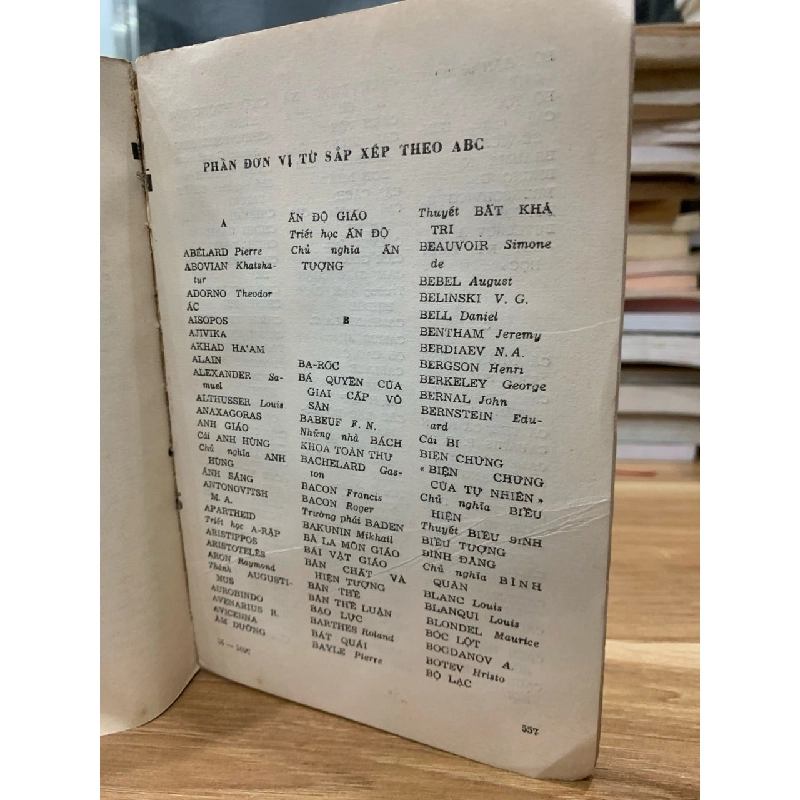 Từ điển Triết Học giản yếu -NXB Đại học và trung chuyên nghiệp 751079