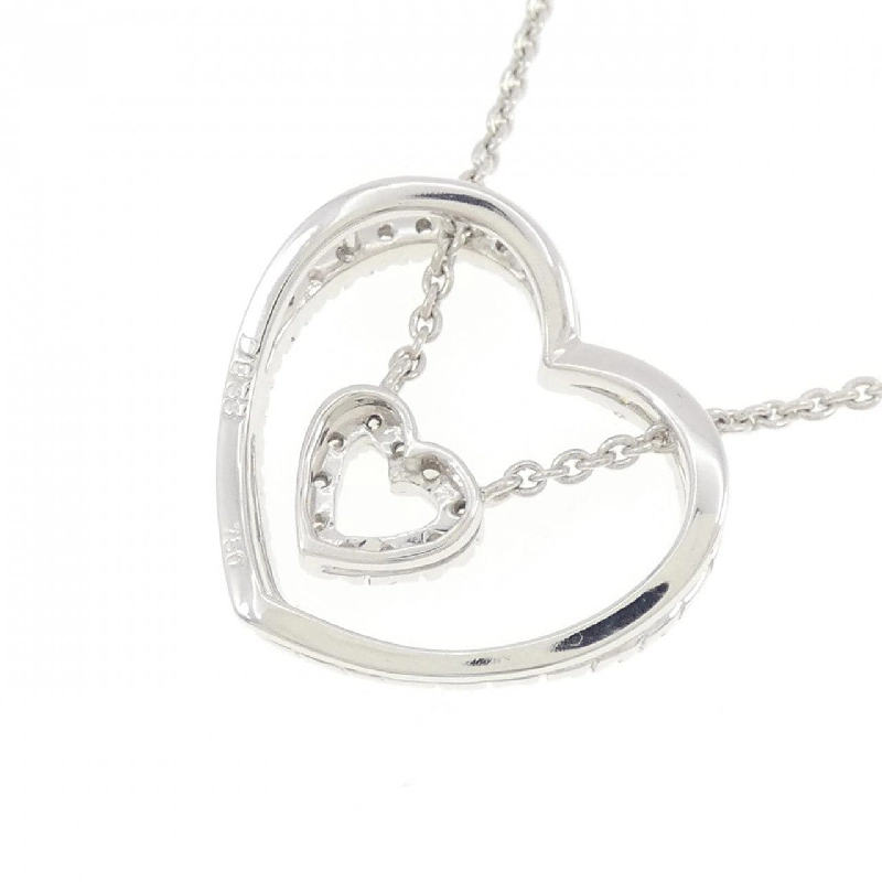 Dây chuyền kim cương hình trái tim 750WG 0.33CT - Hàng hiệu Chính hãng 863105