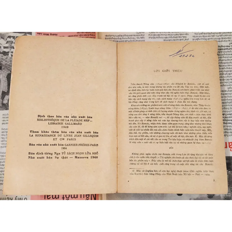 Tác phẩm VH cổ điển Pháp: NÔNG DÂN (Horoné de Balzac) - 300 trang 732189