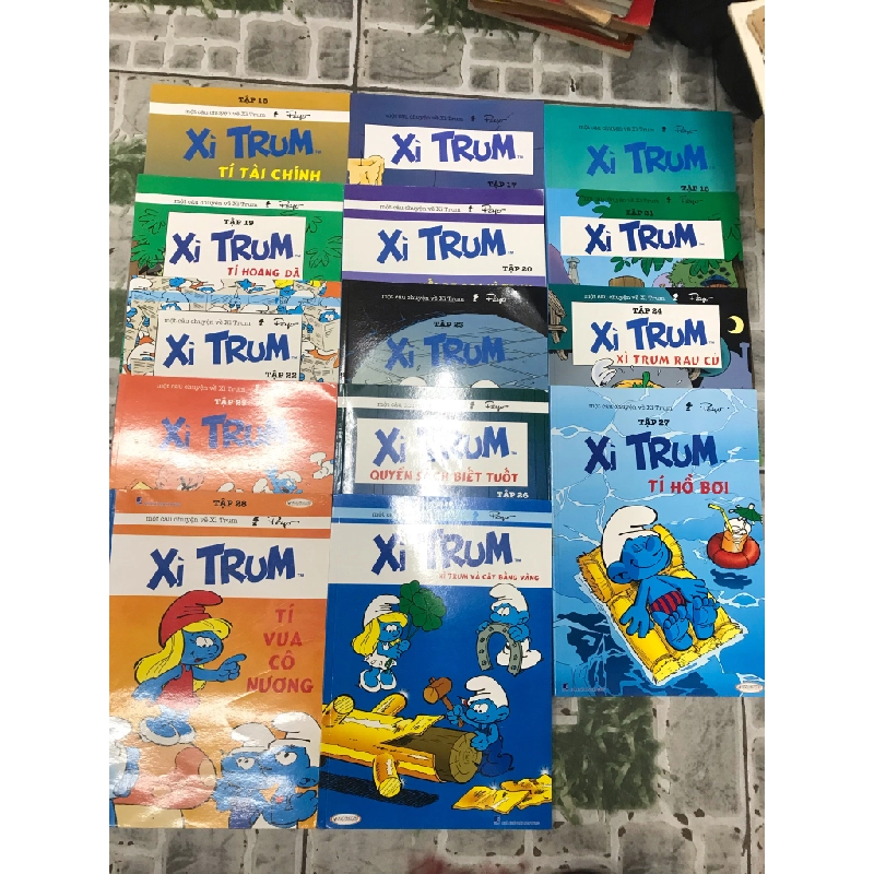 TRUYỆN TRANH Xì Trum TVM tái bản trọn bộ 149413