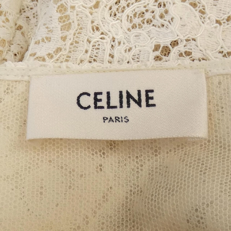 【Mã giảm giá】Áo khoác không cổ CELINE 642667