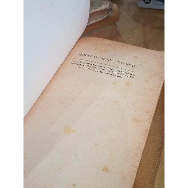 House of Sand and Fog - Andre Dubus III 523014