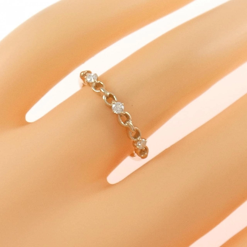 Nhẫn kim cương K18PG 0.10CT 670322