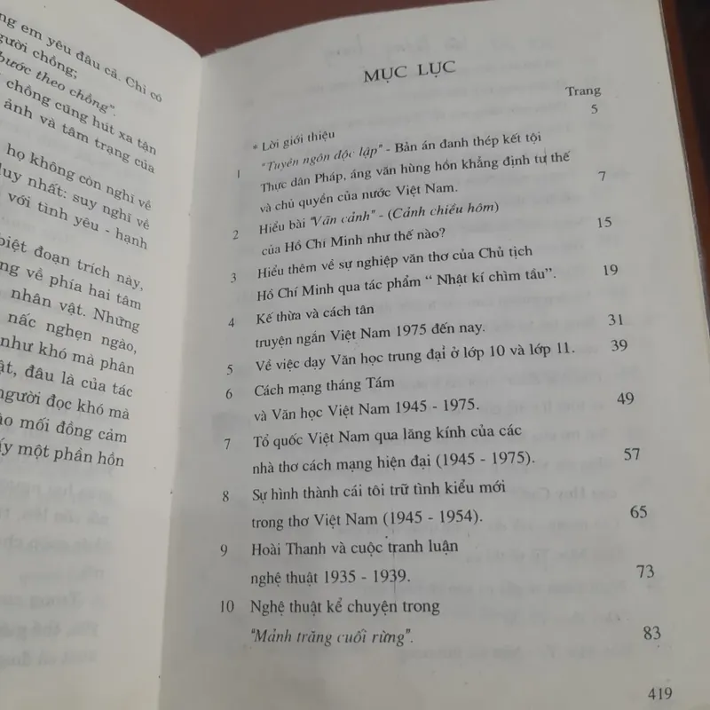 PHÂN TÍCH BÌNH GIẢNG VĂN HỌC chọn lọc 701063