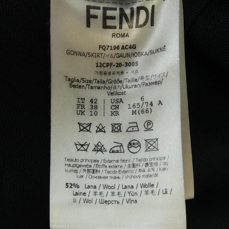 FENDI FQ7196 AC4G Váy 648829
