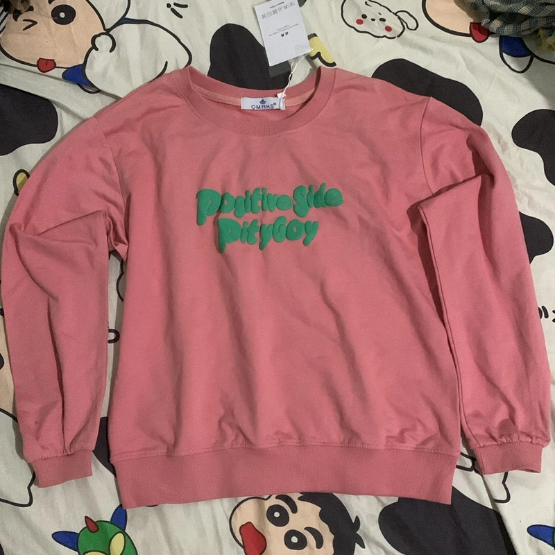Áo sweater nữ màu hồng 443955