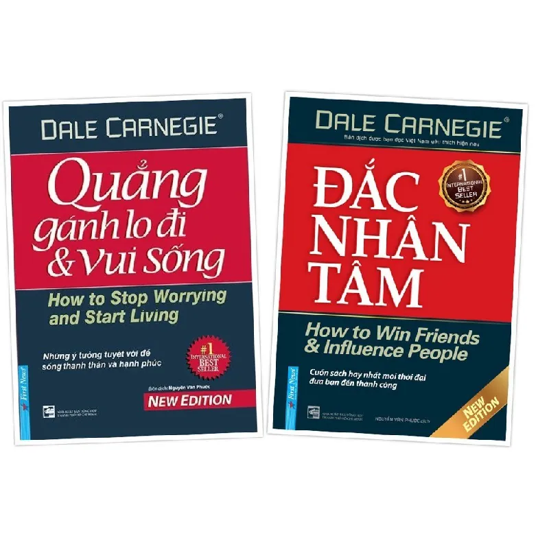 Sách - Combo Quẳng Gánh Lo Đi Và Vui Sống + Đắc Nhân Tâm - Bìa Cứng - Trí Việt - NENA2509 Blogmeo21025 580459