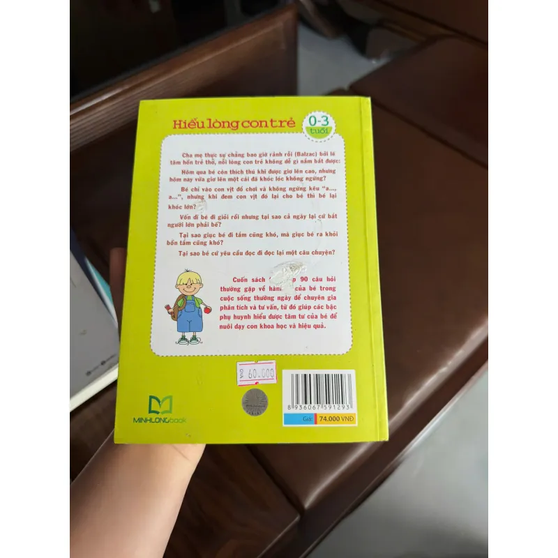 HIỂU LÒNG CON TRẺ (0–3 TUỔI) – Vương Nghệ Lâm- K4 1023791