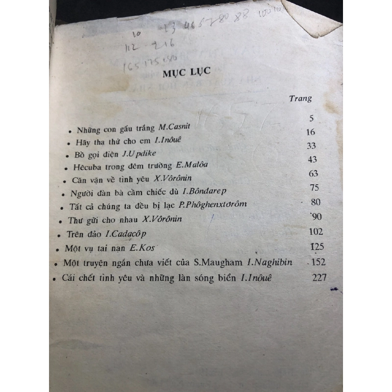 Hãy Tha Thứ Cho Em mới 50% ố vàng, rách bìa nhẹ ướt bìa 1994 Phạm Sông Hồng Vũ Đình Bình chọn dịch HPB0906 SÁCH VĂN HỌC 915017