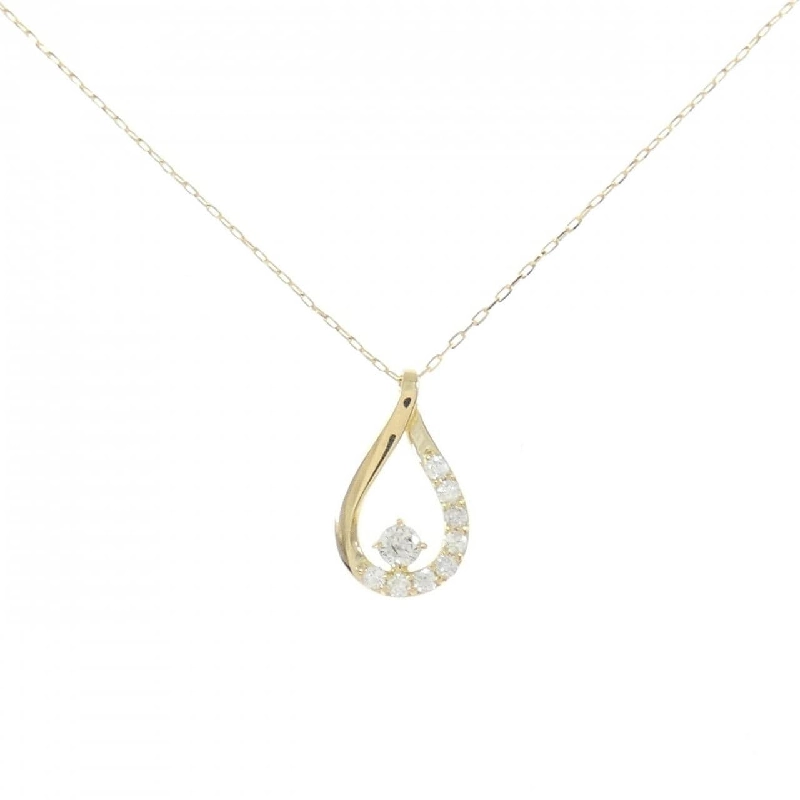 K18YG Dây chuyền kim cương 0.15CT - Hàng hiệu Chính hãng 862810