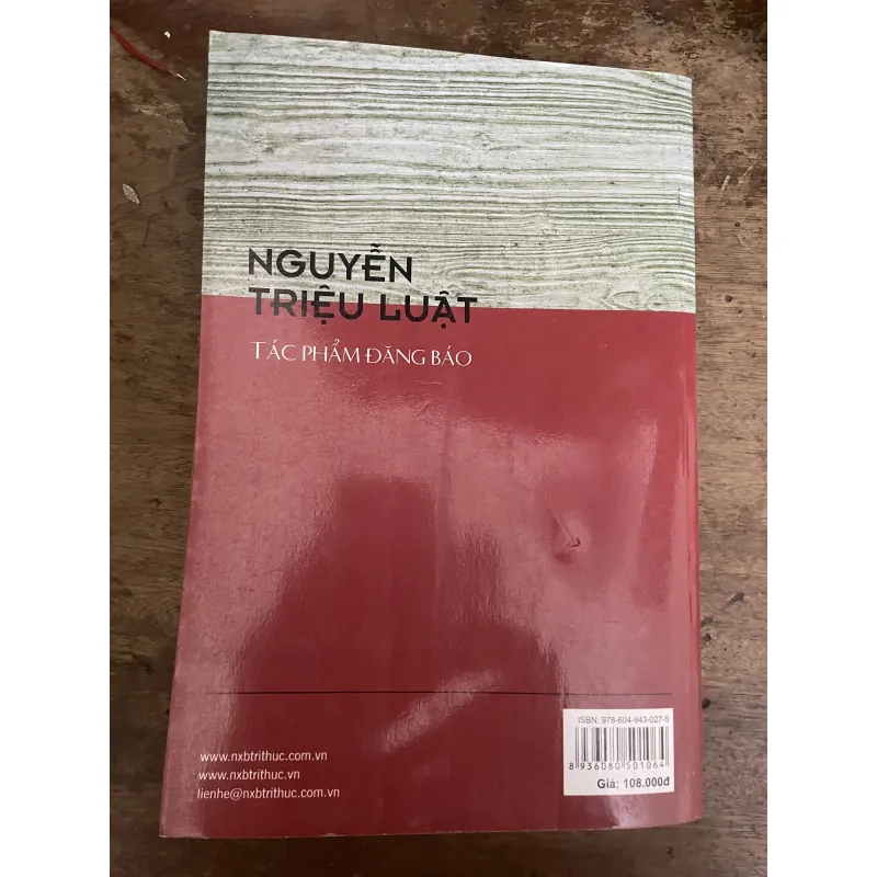 Nguyễn Triệu Luật - tác phẩm đăng báo 796551