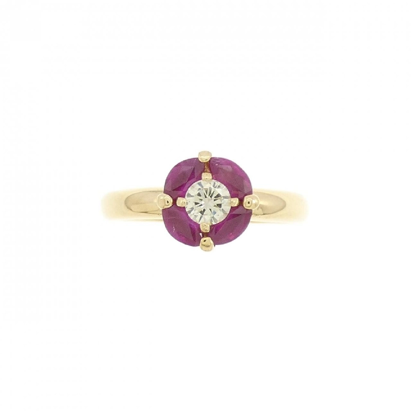 Nhẫn ruby K18YG 0.56CT 671761