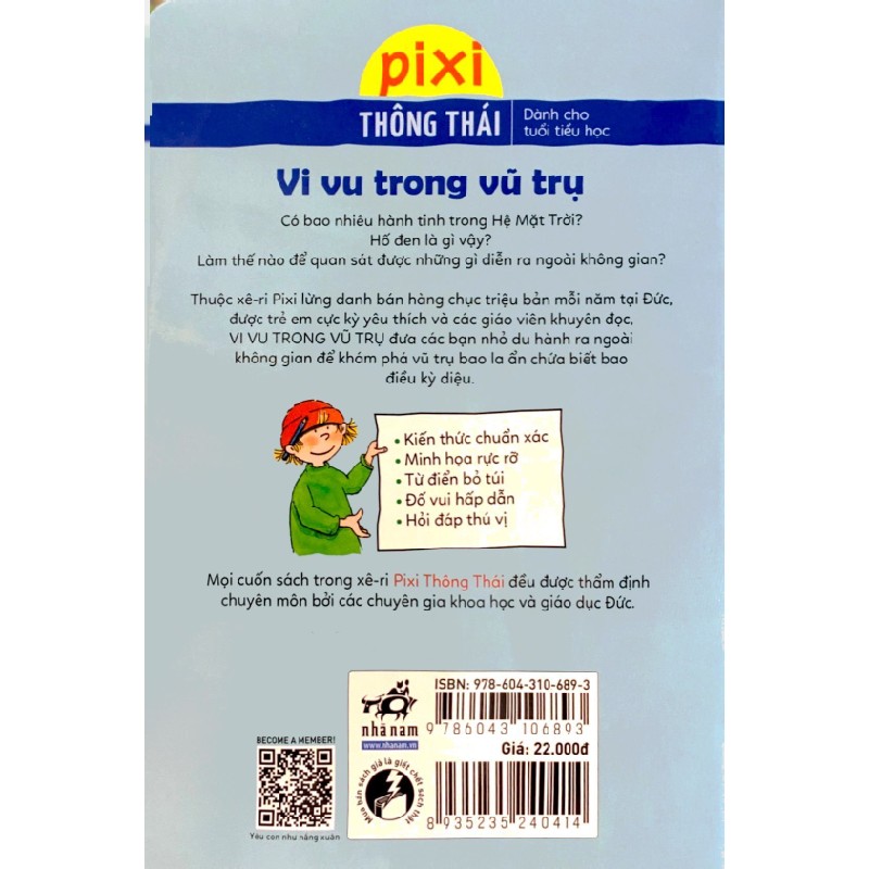 Pixi Thông Thái - Vi Vu Trong Vũ Trụ - Monika Wittmann, Jochen Windecker 97316