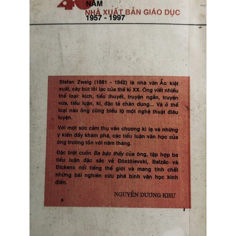 Ba bậc thầy 977531