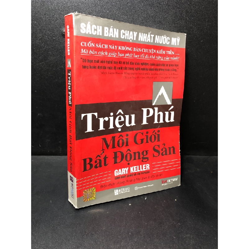 Triệu phú môi giới Bất động sản Gary Keller 2019 mới 70% ố nhẹ, quăn mép góc HPB.HCM2011 321548