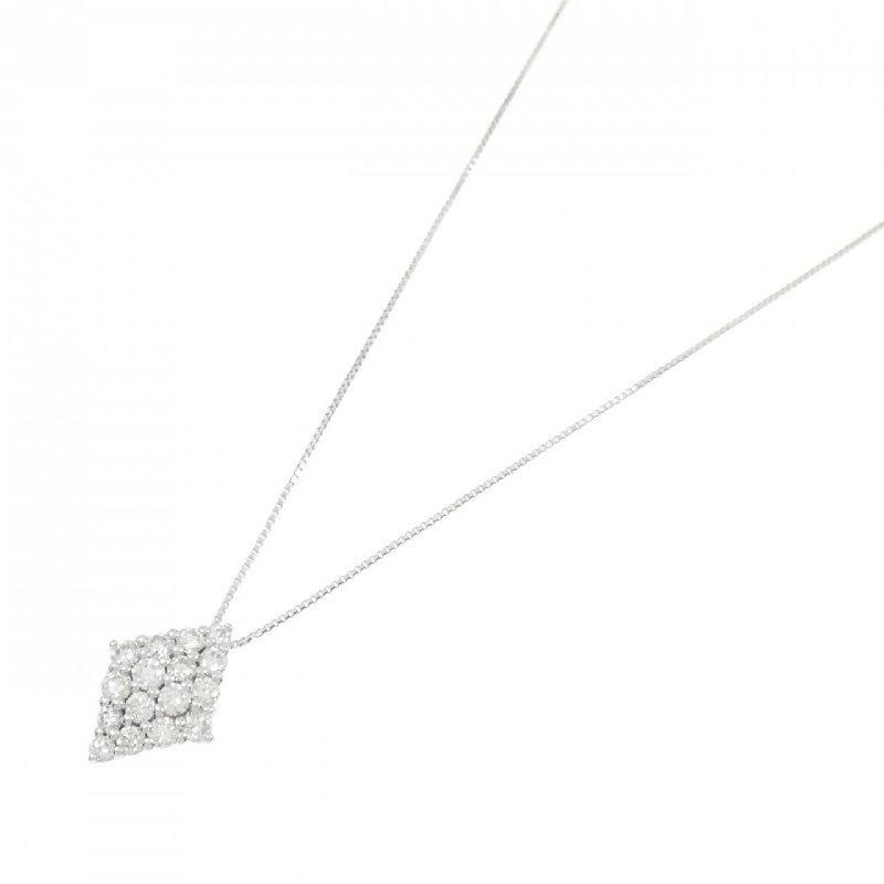 K18WG Dây chuyền kim cương - Hàng hiệu Authentic 860509