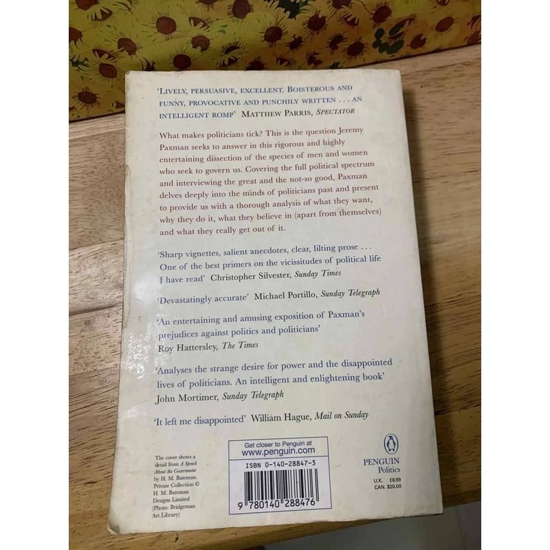 The Political Animal - Jeremy Paxman 538001