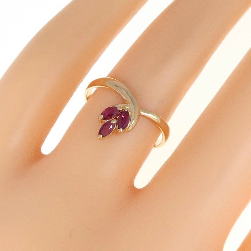 Nhẫn ruby K18YG 670669