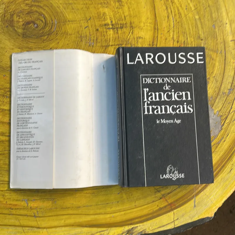 LAROUSSE TRESORS DU FRANCAIS DICTIONNAIRE DE L’ANCIEN FRANCAIS LEMOYEN ÂGE 735013
