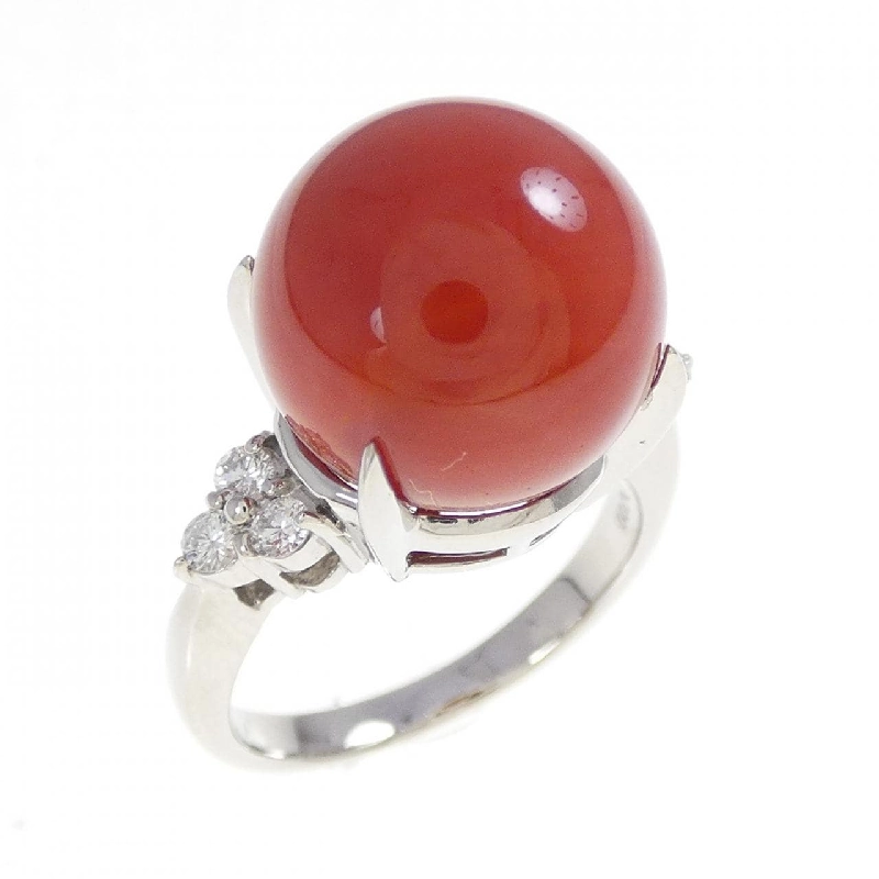 Nhẫn san hô PT900 11.9mm - Hàng hiệu chính hãng 850288