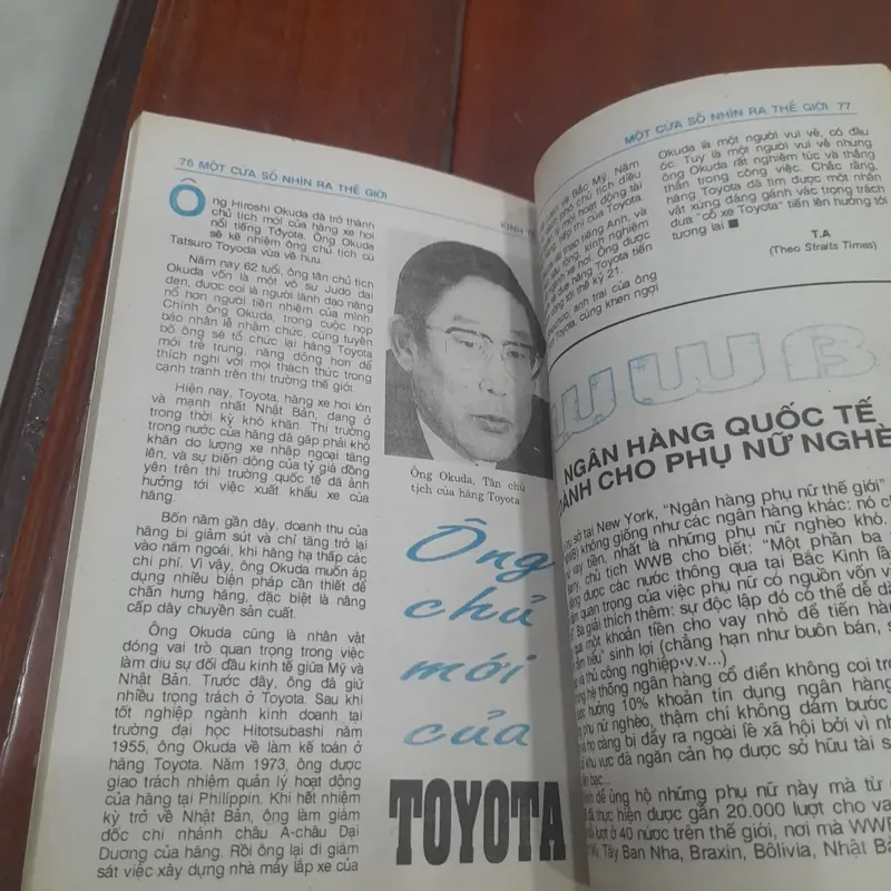 một cửa sổ NHÌN RA THẾ GIỚI số 82 năm 1995 712403