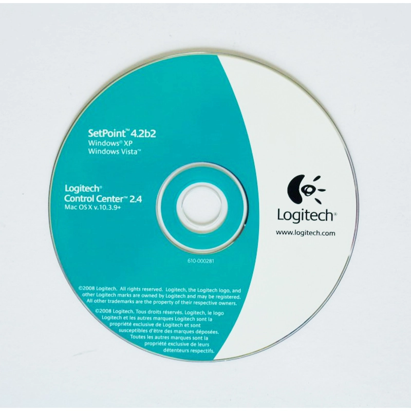 Đĩa CD Logitech SetPoint 4.2b2 71672
