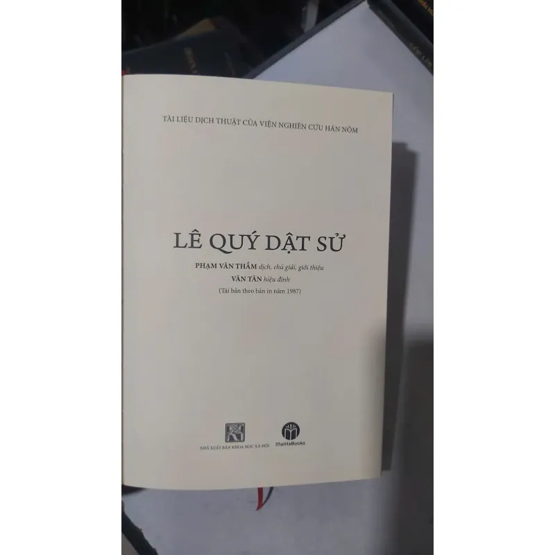 Lê quý dật sử 929634
