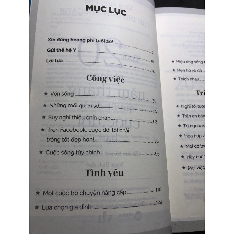 Tuổi 20 - Những năm tháng quyết định cuộc đời bạn 2023 mới 90% bẩn bụi Meg Jay, Phd HPB0607 TÂM LÝ 351887