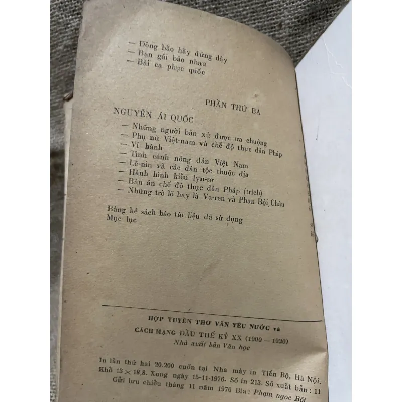  Thơ Văn yêu nước và cách mạng nửa đầu thế kỷ 20 933199