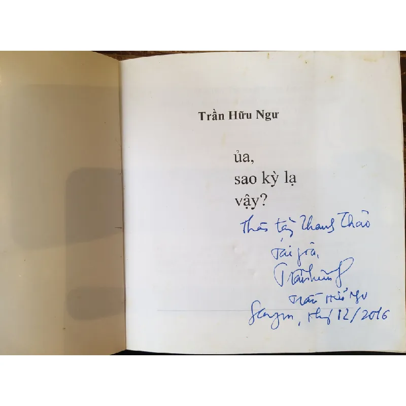 Ủa,sao kỳ kạ vậy ? - Trần Hữu Ngư 611465