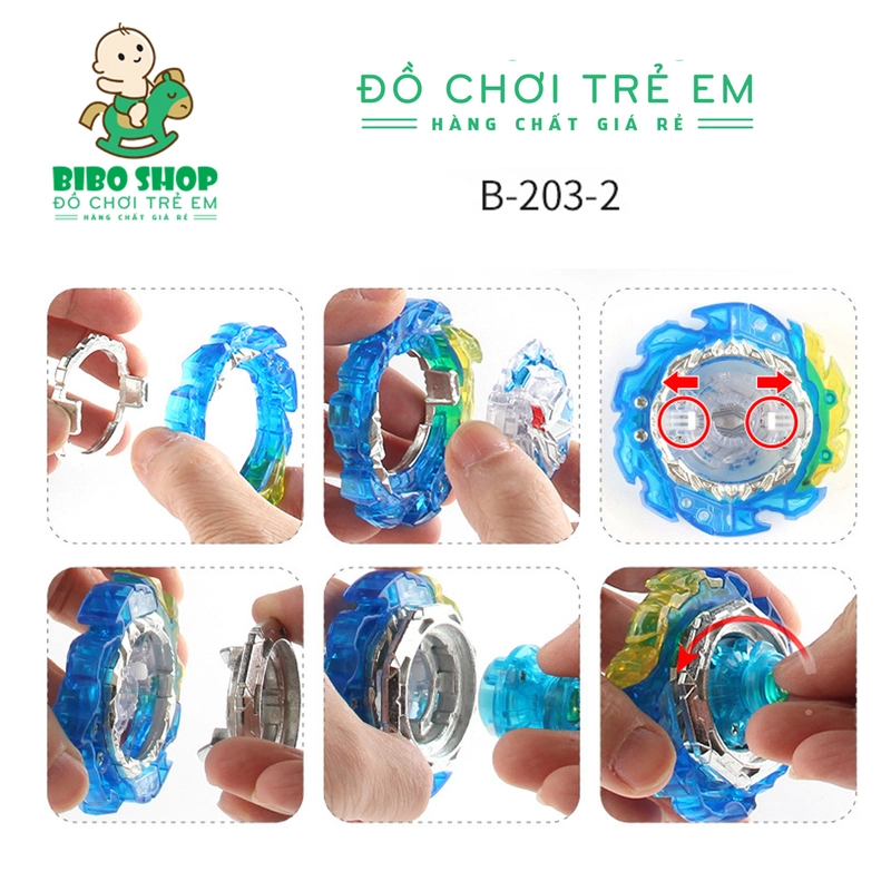 Con Quay Beyblade B203 - Đồ Chơi Beyblade Burst B203 Prime 324803