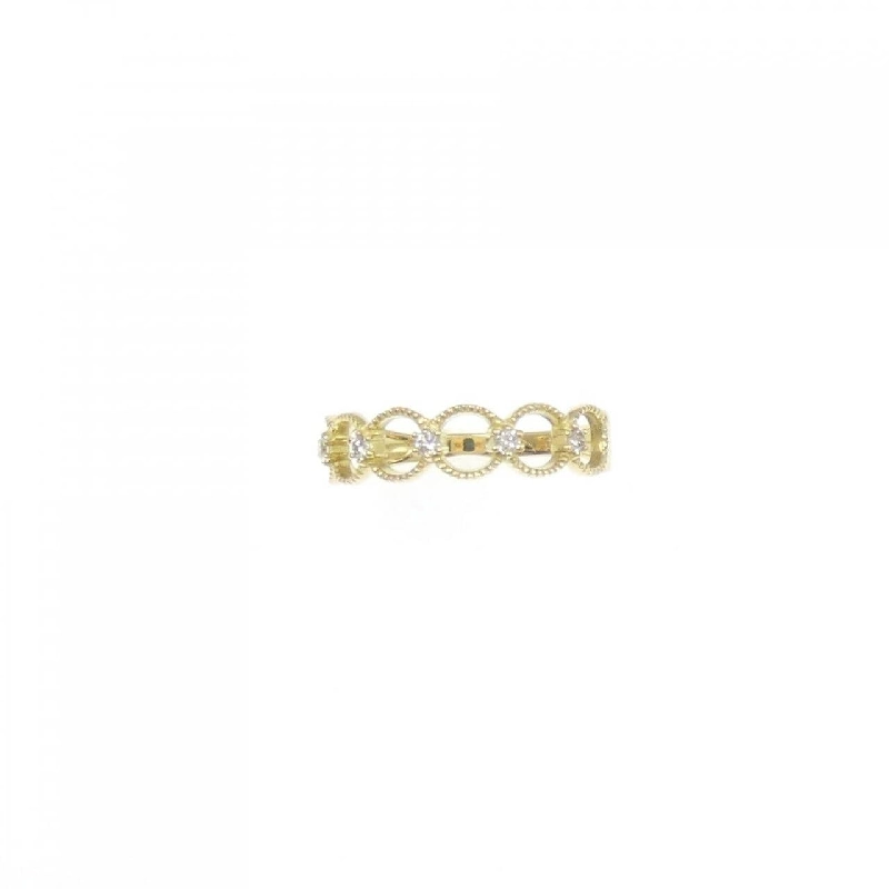 【Sản phẩm mới】Nhẫn pinky kim cương K18YG 0.05CT 673564