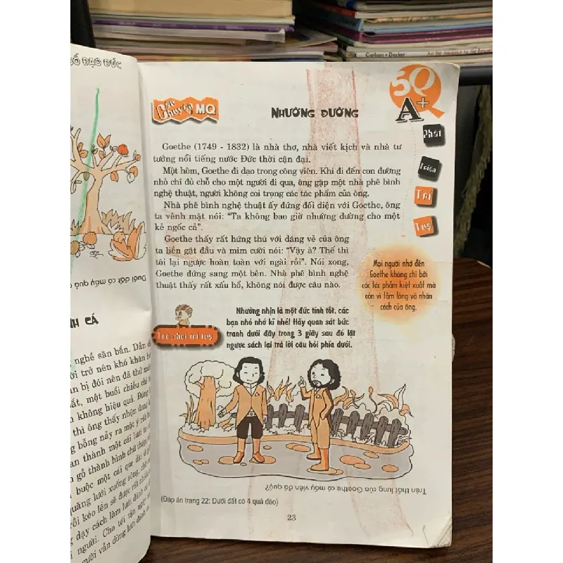 Các câu chuyện và trò chơi nâng cao chỉ số đạo đức (5Q A+) – NXB Mỹ Thuật 570899