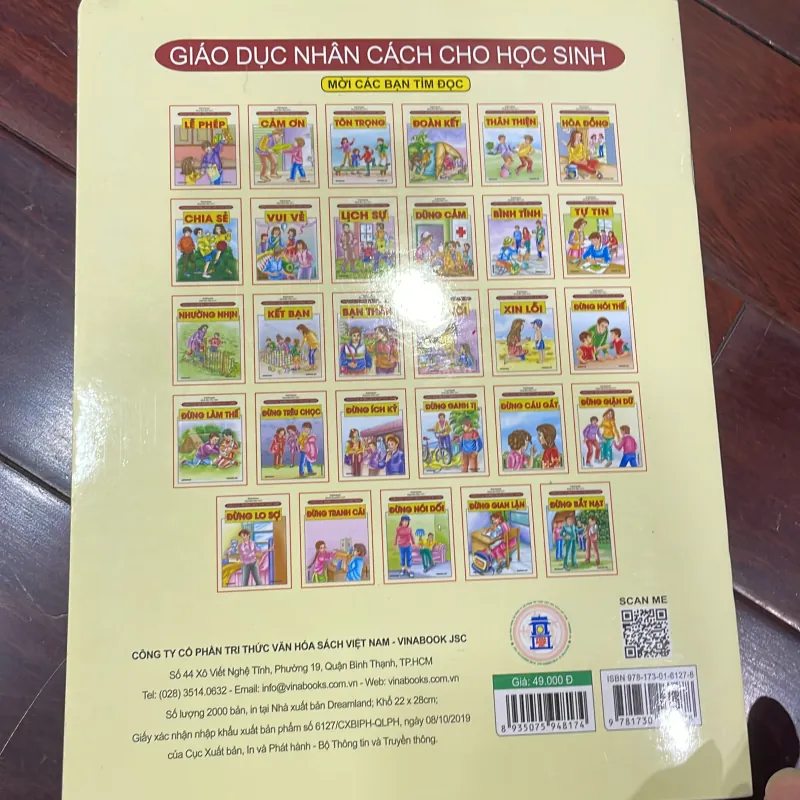 Giáo dục nhân cách cho học sinh : TÔN TRỌNG  - in cán bóng - trọn bộ có 29 quyển 1026637