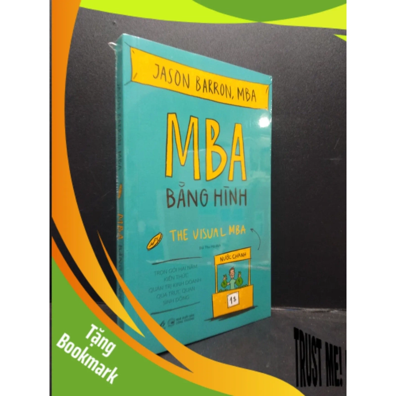 (TẶNG BOOKMARK) MBA Bằng Hình Jason Barron,MBA mới 100% RBK1903 kinh doanh 947716