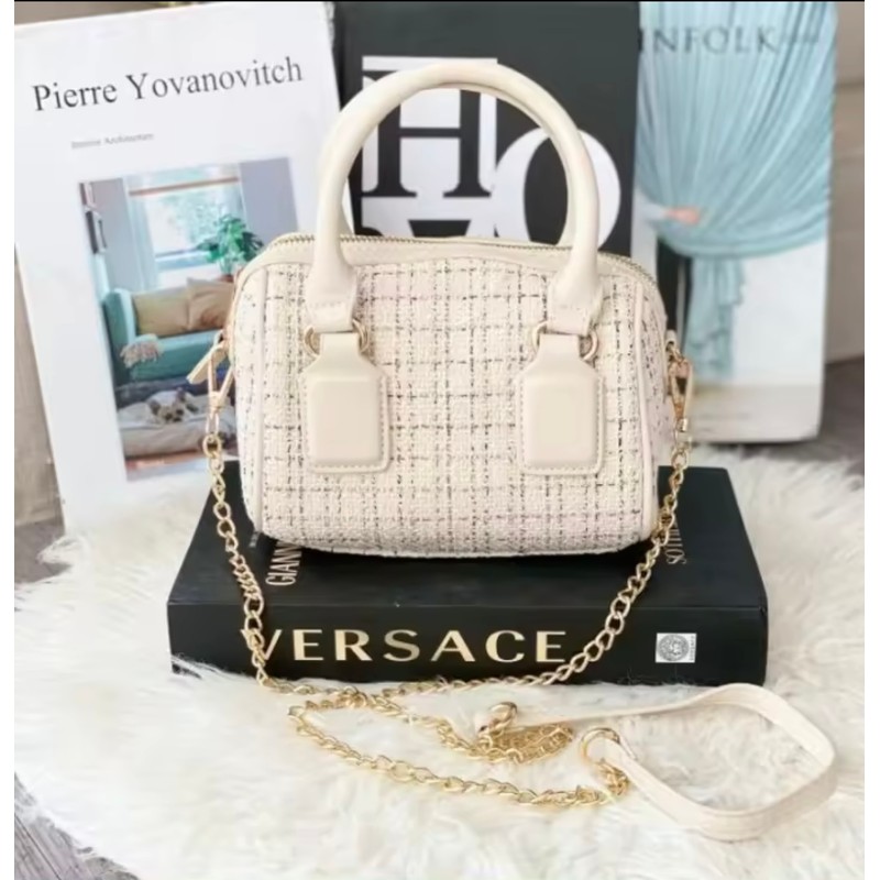 Túi trống Zara vải dạ size 20cm 165101