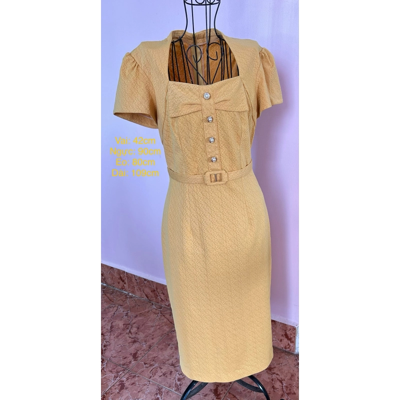Đầm nữ form dáng dài qua gối 448529