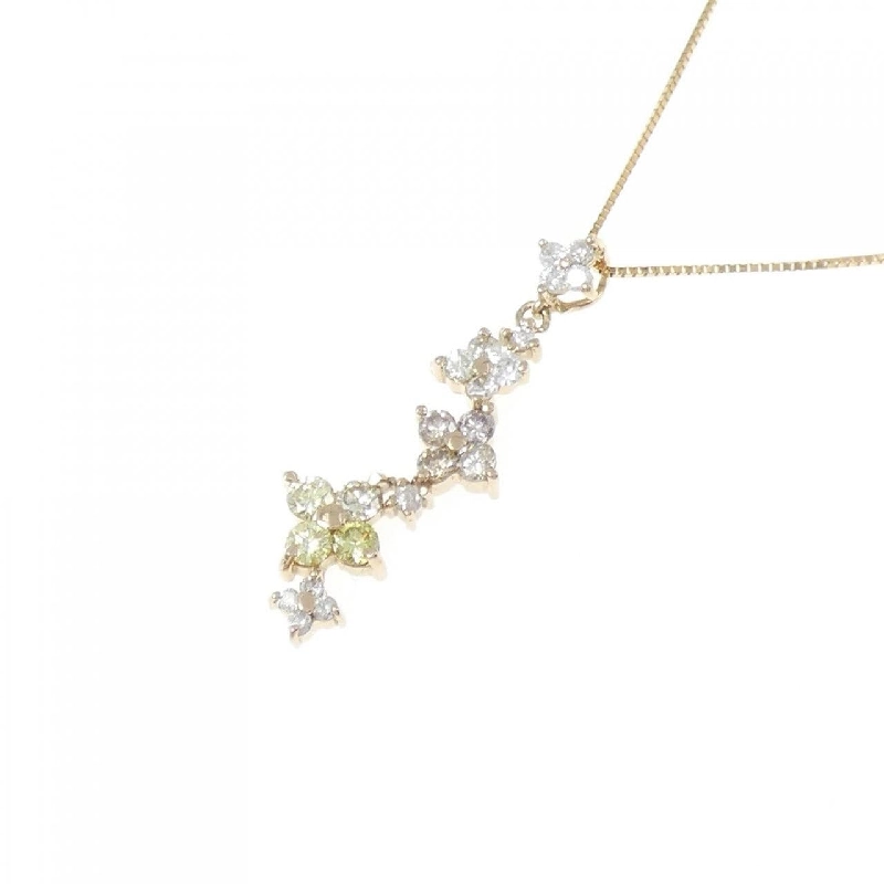 K18PG Dây chuyền kim cương 0.50CT - Hàng hiệu Chính hãng 862381